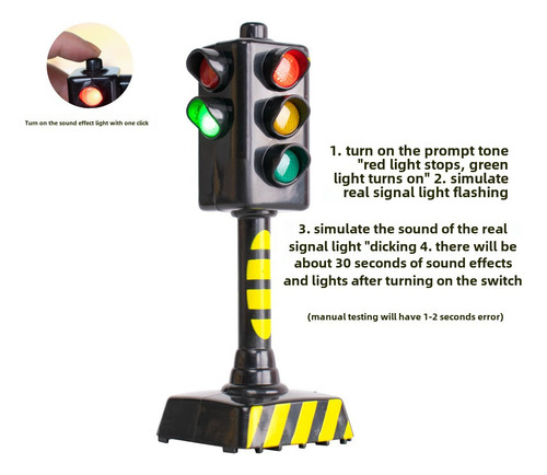 Versión Sonora De Traffic Lights (bolsa) - Juguete Para Semá