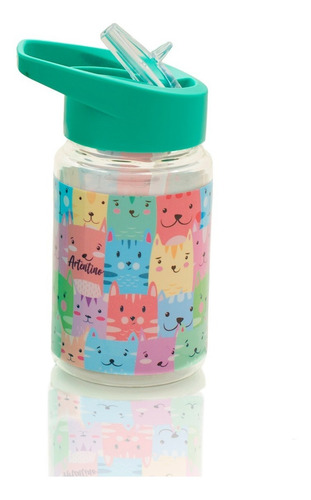 Imagen 3 de 9 de Pack 6 Botella Agua Jugo Niños Nene Nena Infantil Escolar