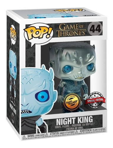 Funko Pop Night King Metallic Game Of Thrones Got Exclusivo