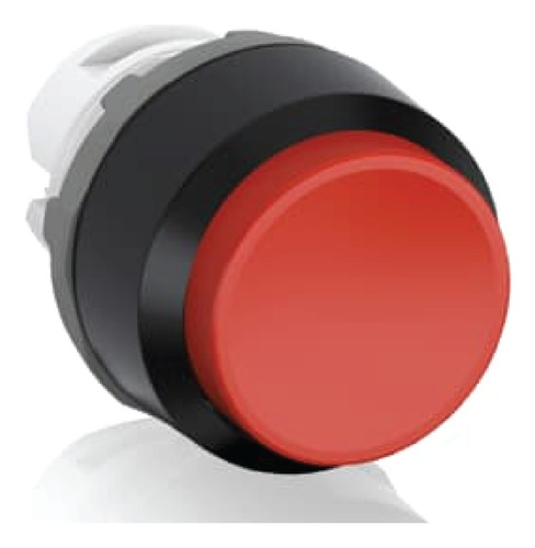 Mp4-10r Botón Pulsador Rojo Saliente Abb Rojo