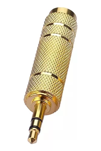 CONVERTIDOR PLUG 6.5mm A JACK 3.5mm AUDIO