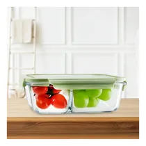 Comprar Pack2 Taper Practico Con 2 Divisiones Util Con Tapa Verde
