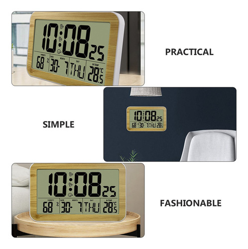 1 Reloj Digital Multifunción Para Hotel, Oficina En Casa