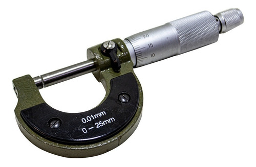 Micrómetro Mecánico De 0 A 25mm Medición Precisión 