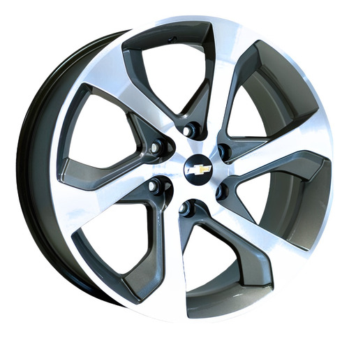 Rodas Trailblazer | Grafite Diamantada | Aro 22 | Pick-up