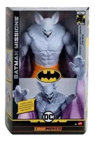 Man Bat Batman Missions Truemoves Figura De Acción De 30 Cm