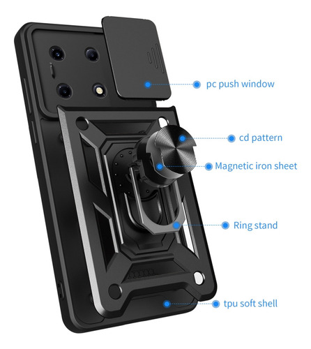 Funda De Tpu Para Infinix Hot 30 / Note 30i / Note 30 Vip