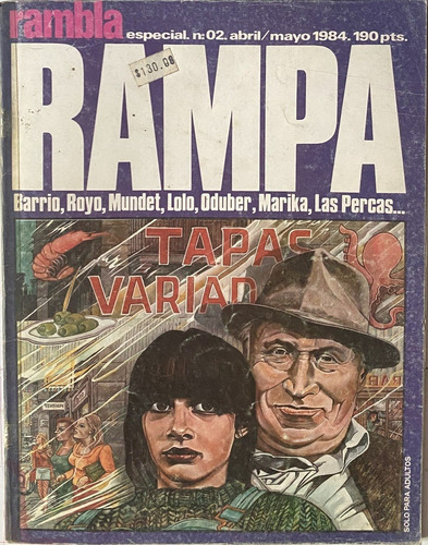 Rampa # 2  Nuevo Comic Español, Luis Royo, Ez2