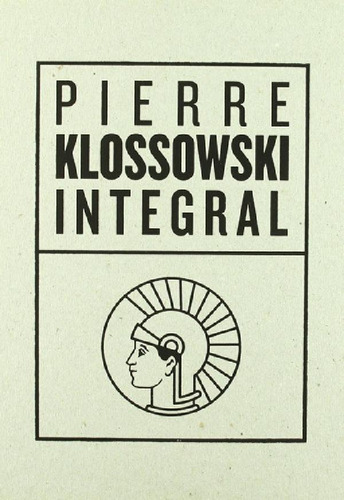 Libro - Pierre Klossowski Integral, Cartas A Betty 2 Tomos