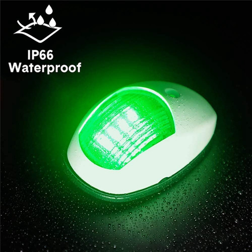 Luz De Navegación Led V4, Luz Lateral Para Barco, Señal De L