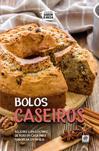 Bolos caseiros, de Pádua, Lirian. Editorial Astral Cultural Editora Ltda, capa mole em português, 2020