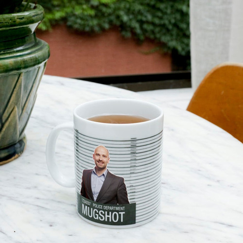 Taza De Ceramica Mug Shot Mug Ficha Policial