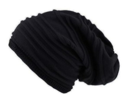 Beanie Gorro Chullo Bone - Negro