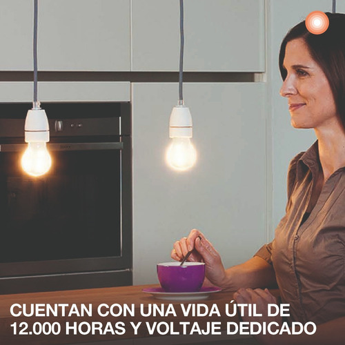 Imagen 8 de 9 de Pack X 10 Lámpara Led Osram 12w Luz Fria E27