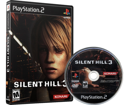 Jogo Repro Silent Hill 3 - Ps2 Mídia Física