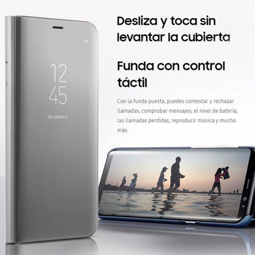 Imagen 6 de 8 de Lote 20 Fundas Galaxy S8 Flip Cover Clear View Samsung