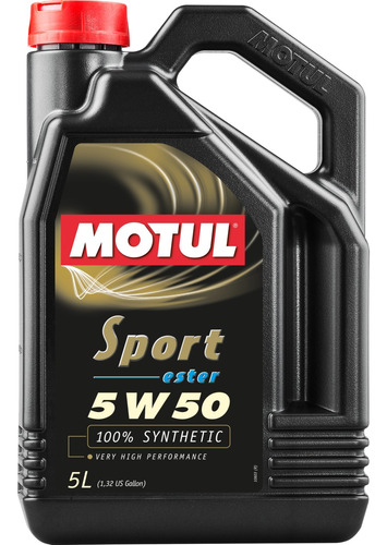 Aceite Motul Sport 5w50 X 5lts Sintético