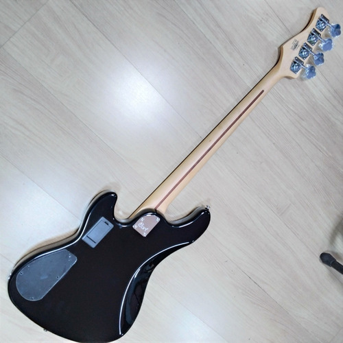 Imagem 6 de 10 de Contra Baixo Cort Gb 34jj Bk Jazz Bass Ativo