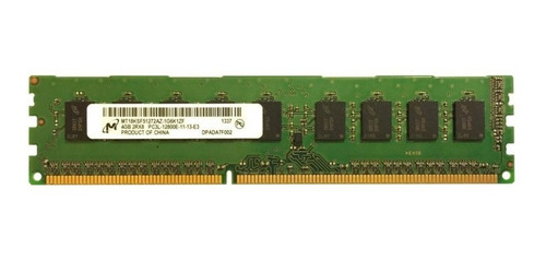 Memoria Servidor 4gb Ddr3l 1600 Pc3l-12800e 1.35v Ecc Udimm 