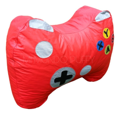 Sillón Puff Control Gamer Xbox Rojo