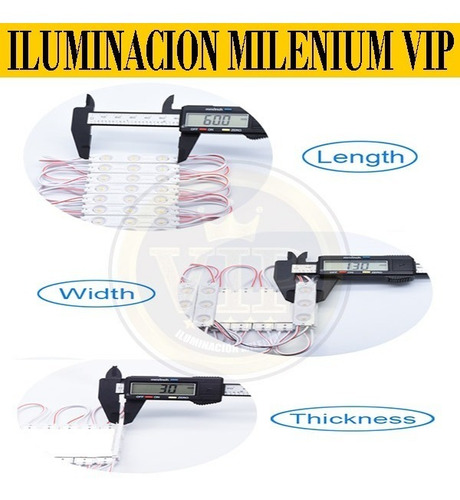 Modulo Led 12v Plancha 20 Modulos Potentes Varios Colores