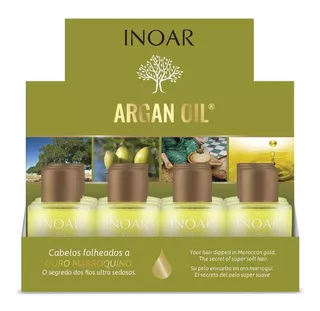 Inoar Argan Oil Caixa Com 12 Unidades De 7ml Cada