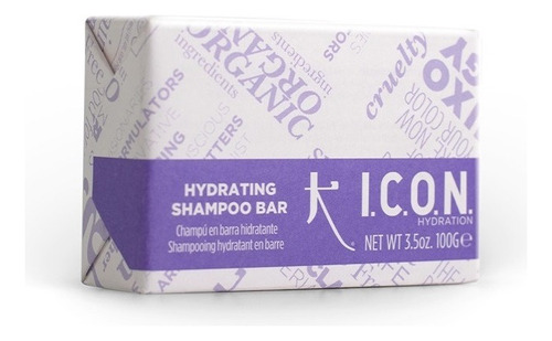 Icon Hydrating Shampoo Solido Super Hidratante 100grs