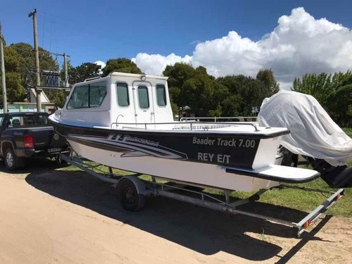 Lancha Cabinada Baader Track 700,la Pick Up Del Delta,full