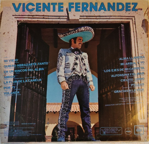 Vicente Fernandez Lote De 4 Lp Vinilo 1974-1986