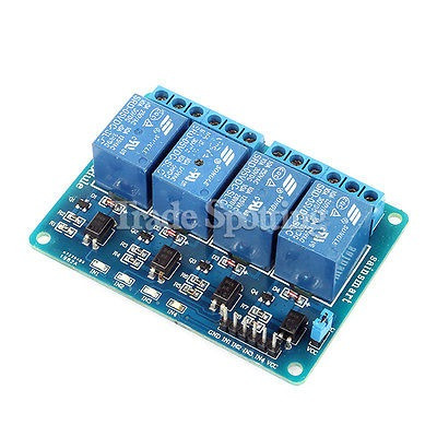 Imagen 3 de 5 de Módulo De Relé De 5v 4 Canales Sainsmart Con Optoacoplador P