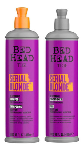  Kit Tigi Bed Head Serial Blonde Shampoo E Condicionador