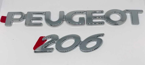 Monograma Peugeot 206 Completo Original