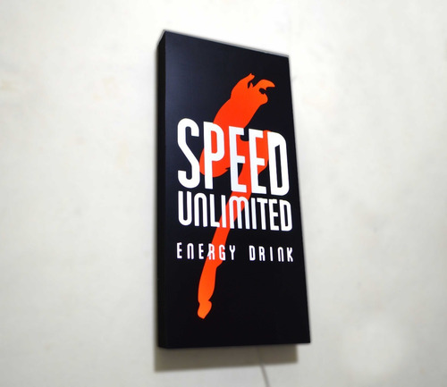 Cartel Luminoso Led Speed Unlimited Deco Bar