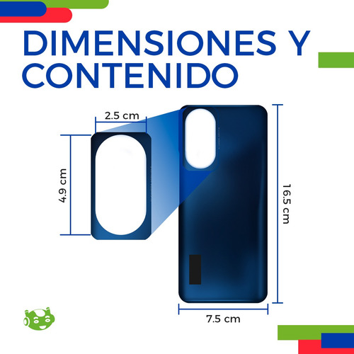 Tapa Trasera Compatible Con Honor X7 Cma-lx1 Cma-lx2 Cma-lx3