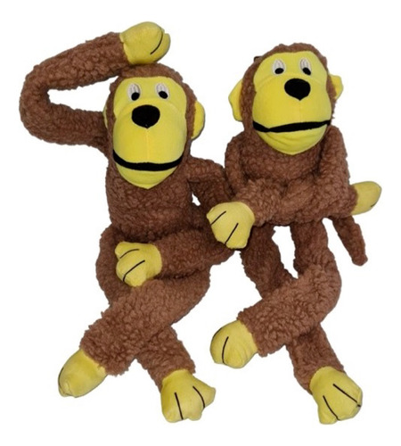 Brinquedo Mordedor Pelúcia Pet Macaco Brinquedo Para Cachorro Macaco De Pelúcia