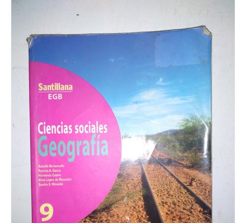 Ciencias Sociales Geografia 9 - Ed Santillana Egb 