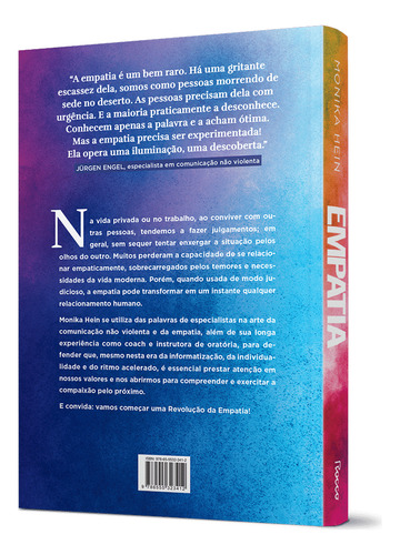 Livro Empatia De Monika Hein edição 1 Capa Mole 2023 Em Português Editora Rocco