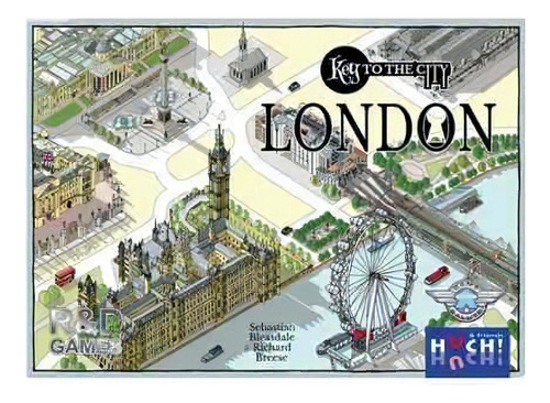 Key To The City London Juego De Mesa