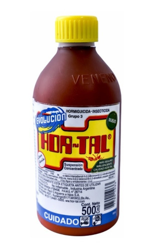 Hortal Líquido 500 Ml Insecticida Mata Hormiga Hormiguicida