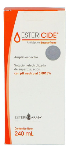 Estericide Bucofaringeo Solución 240 Ml