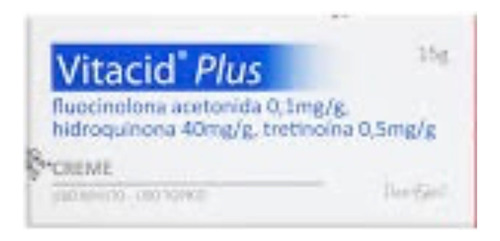 Vitacid Plus Manchas Melasma Forte 0.1mg/g Momento De Aplicação Noite Tipo De Pele Todo Tipo De Pele