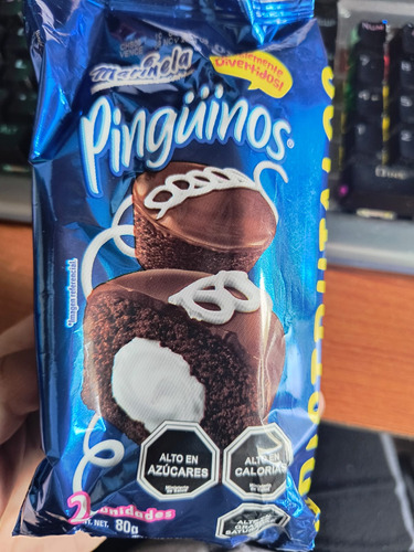 Pinguinos Marinela 2x1 Rellenos (80gr)