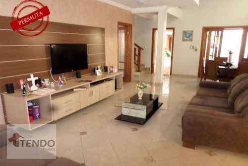 Imagem 15 de 16 de Imob02 - Casa 294 M² - Venda - 3 Dormitórios - 1 Suíte - Residencial Monte Verde - Indaiatuba/sp - Ca0321