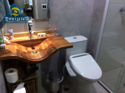 Imagem 13 de 21 de Cobertura À Venda, 163 M² Por R$ 1.290.000,01 - Campestre - Santo André/sp - Co1303