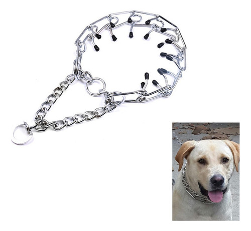 Cadena De Entrenamiento Ajustable De Metal Para Mascotas Y P