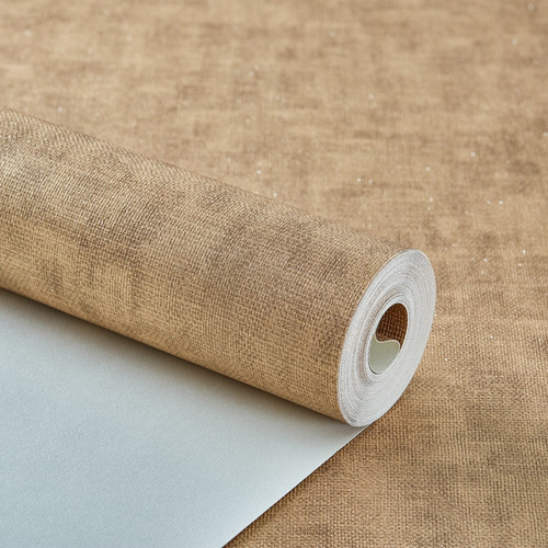 Papel De Parede Importado 10m X 53cm - Textura Aço Corten