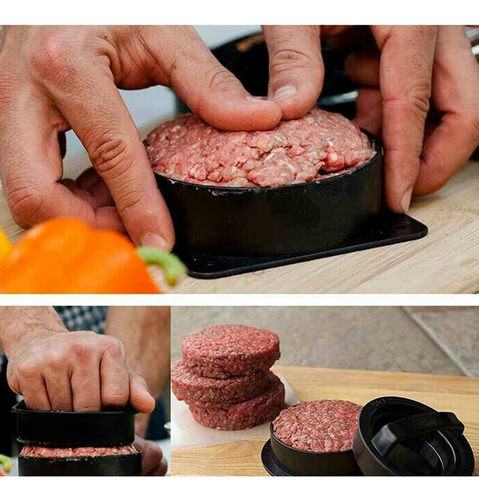 Imagem 2 de 7 de Non-stick Hambúrguer Almôndegas Rissóis Imprensa Fabricante