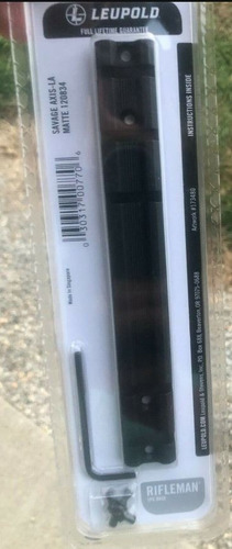 Bases O Montura Para Mira Telescópica Leupold Savage Axis-la