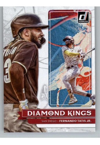 2022 Donruss 28 Fernando Tatis Jr. San Diego Padres Diamond 