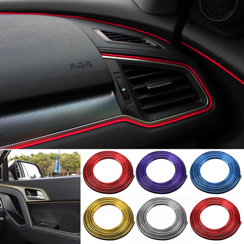 5 M Carro Diy Decoração Interior Porta Tira Moldagem Estilo